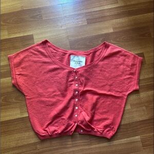 Abercrombie & Fitch Scarlet Knit Top
